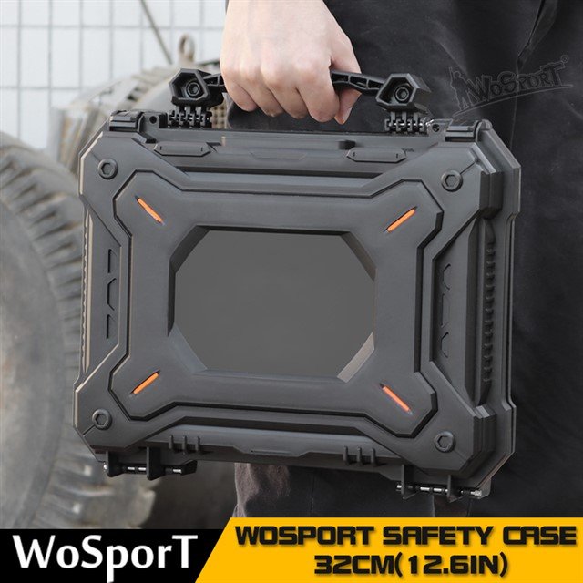 WST Transport Case PnP for Pistols, 32x25x8 cm - Black