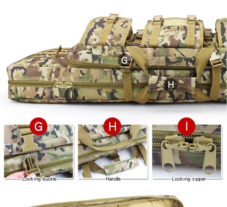 WST Transport Bag for 2 Weapons, 107 cm - MC