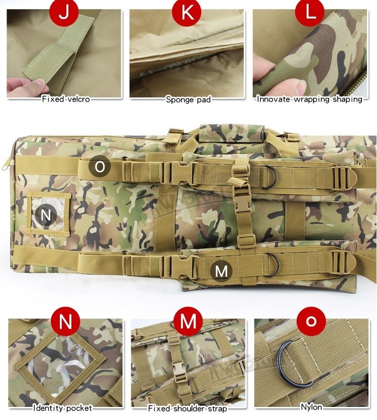 WST Transport Bag for 2 Weapons, 107 cm - Tan