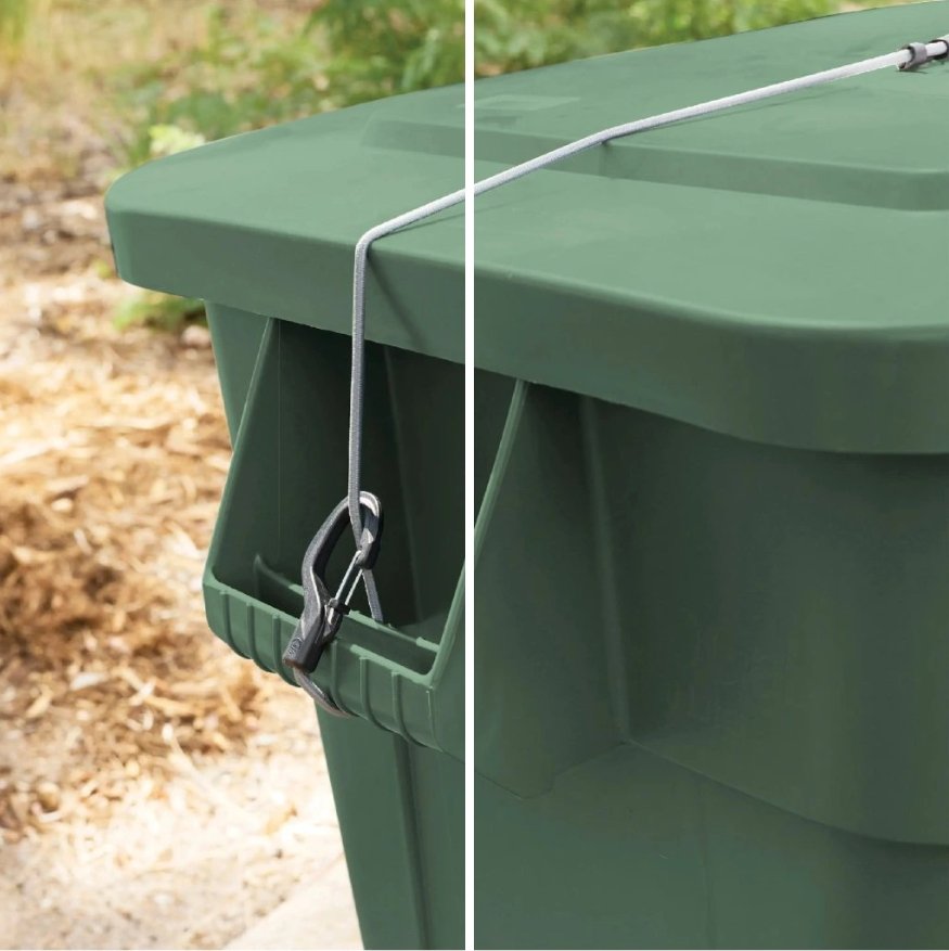 NITE IZE CamJam(TM) SlideLock(R) Adjustable Bungee Cord - Grey