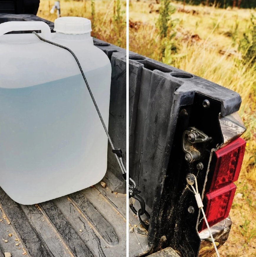 NITE IZE CamJam(TM) SlideLock(R) Adjustable Bungee Cord - Grey