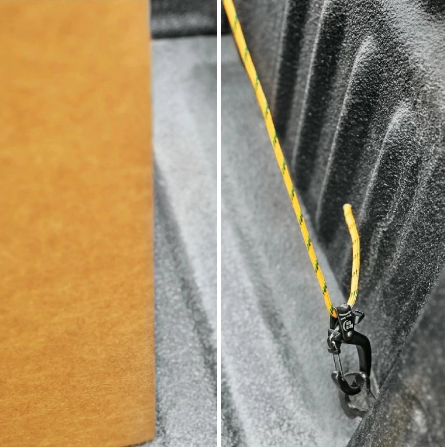 NITE IZE CamJam(TM) SlideLock(R) Rope Tightener Carbine, Size L - Black