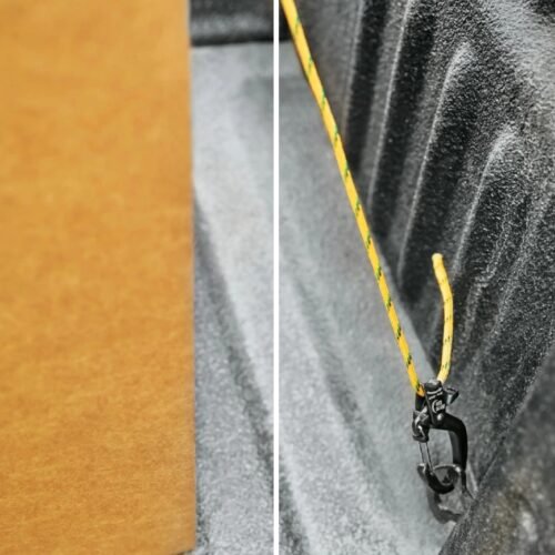 78652 NITE IZE CamJam(TM) SlideLock(R) Rope Tightener Carbine, Size S - Black