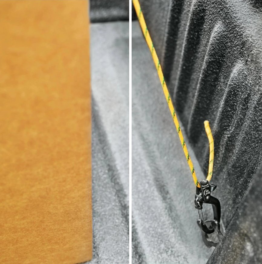 78652 NITE IZE CamJam(TM) SlideLock(R) Rope Tightener Carbine, Size S - Black