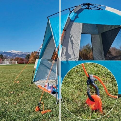 78653 NITE IZE CamJam(TM) SlideLock(R) Rope Tightener Carbine, Size S - Black