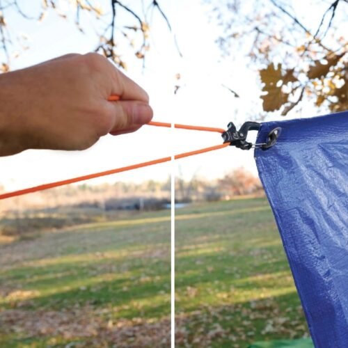 78654 NITE IZE CamJam(TM) SlideLock(R) Rope Tightener Carbine, Size S - Black