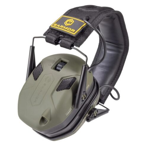 EARMOR M300X Electronic Hearing Protector - Black