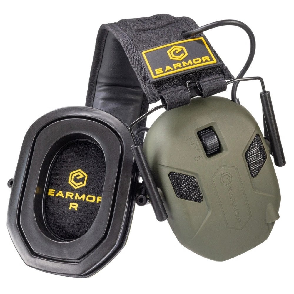 EARMOR M300X Electronic Hearing Protector - Black