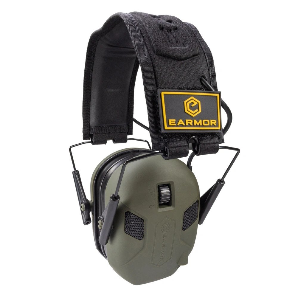 EARMOR M300X Electronic Hearing Protector - Black