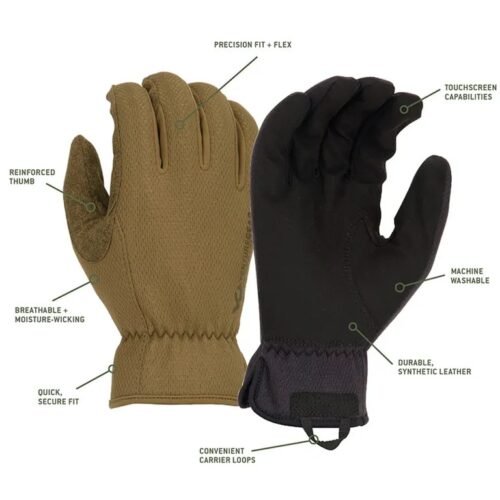 PYRAMEX VG Duty Operator Tactical Gloves - Black