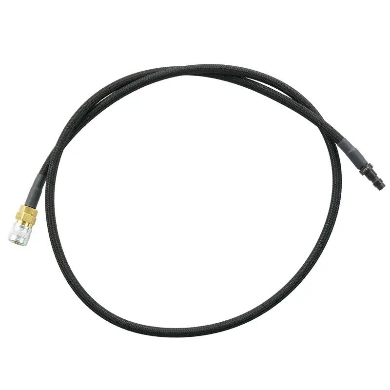 EPeS SlimLine HPA Hose with Braid, 100 cm - Black