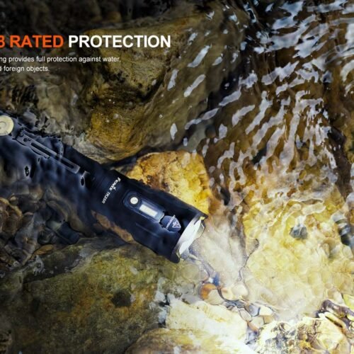 FENIX TK25R Rechargeable LED Torch, 3600 lm - Black