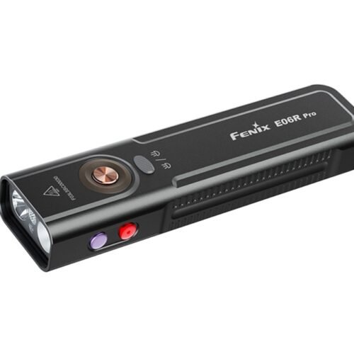 FENIX E06R PRO Rechargeable EDC Flashlight, 1600 lm - Black