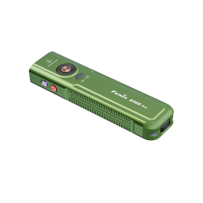 FENIX E06R PRO Rechargeable EDC Flashlight, 1600 lm - Green