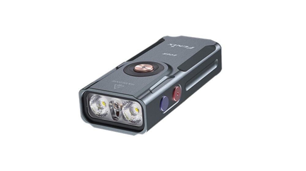 FENIX E06R Rechargeable EDC Flashlight, 700 lm - Gray