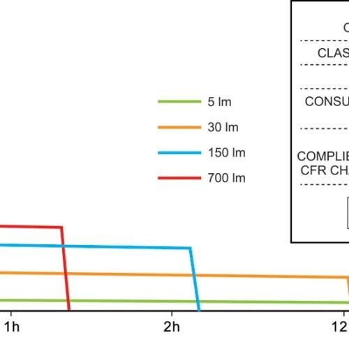 FENIX E06R Rechargeable EDC Flashlight, 700 lm - Gray