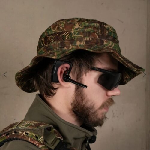 Novritsch Wireless Headset, PTT Kenwood 2-pin - Black