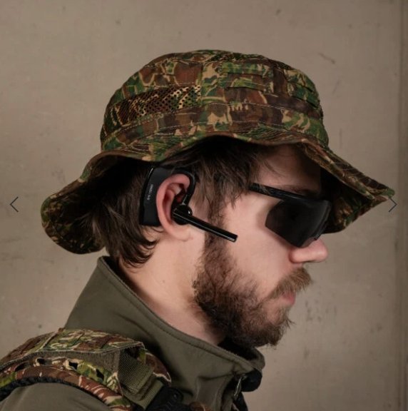 Novritsch Wireless Headset, PTT Kenwood 2-pin - Black