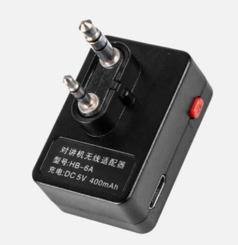 Novritsch Wireless Headset, PTT Kenwood 2-pin - Black