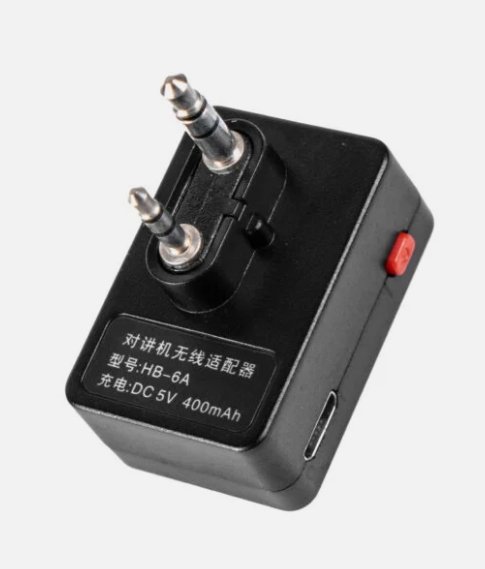 Novritsch Wireless Headset, PTT Kenwood 2-pin - Black