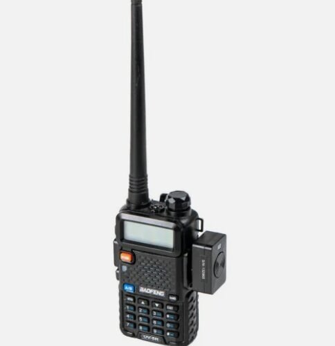 Novritsch Wireless Headset, PTT Kenwood 2-pin - Black