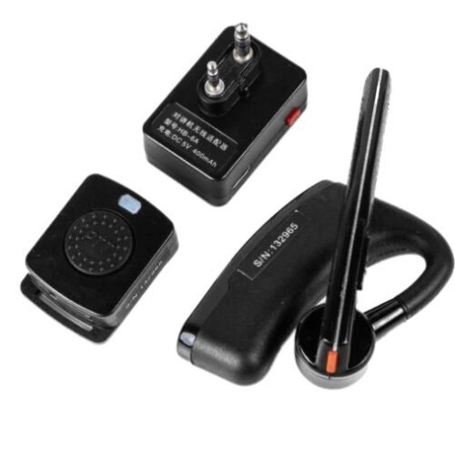 Novritsch Wireless Headset, PTT Kenwood 2-pin - Black