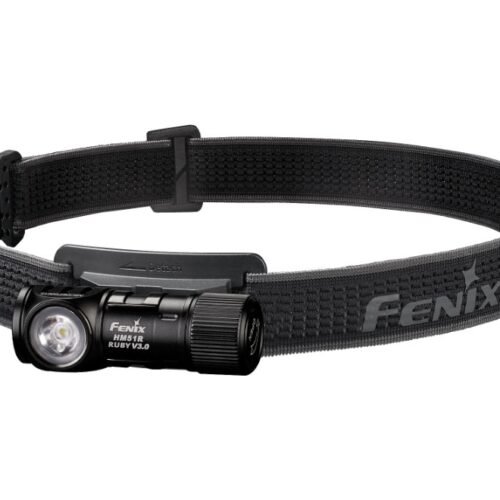 FENIX HM51R Ruby V3.0 Rechargeable Headlamp, 860 lm - Black