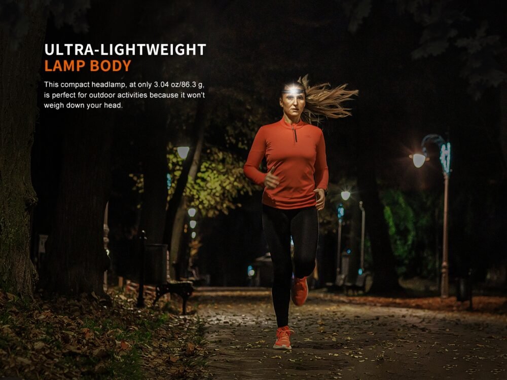 FENIX HM23 V2.0 Headlamp, 300 lm - Black