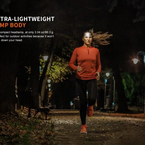 FENIX HM23 V2.0 Headlamp, 300 lm - Black