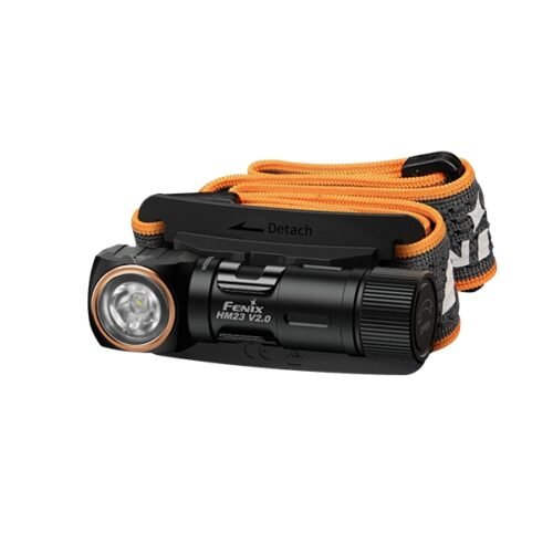 FENIX HM23 V2.0 Headlamp, 300 lm - Black