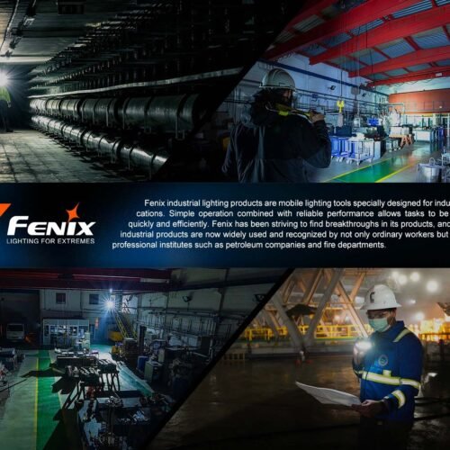 FENIX WH35RE ATEX Rechargeable Headlamp, 280 lm - Black