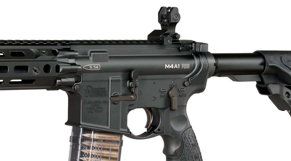 CYMA DD M4A1 RIII 12.5" CGS GBBR Airsoft Rifle - Black
