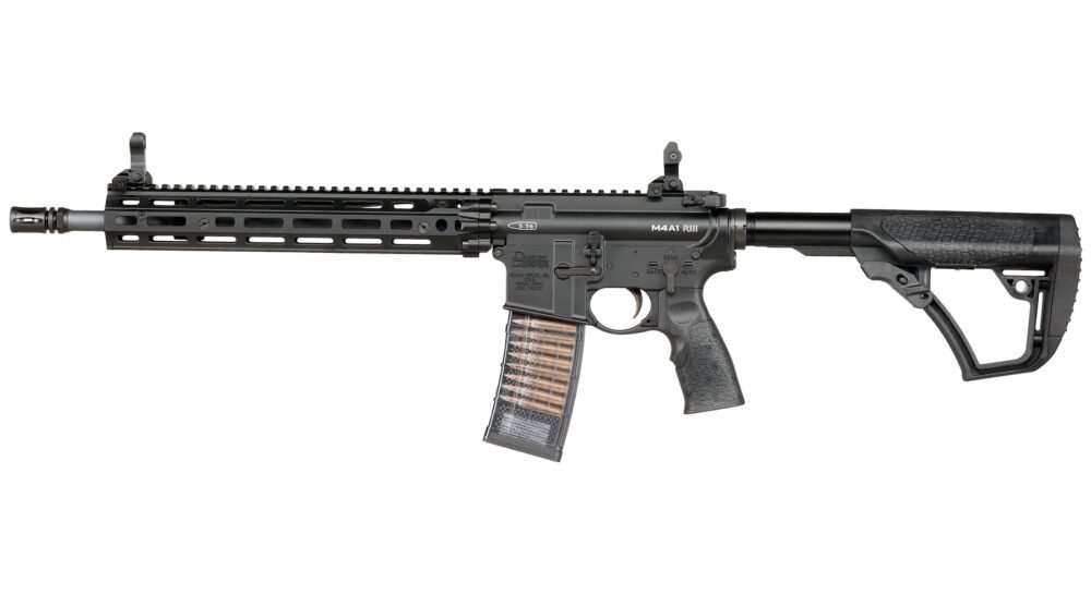 CYMA DD M4A1 RIII 12.5" CGS GBBR Airsoft Rifle - Black