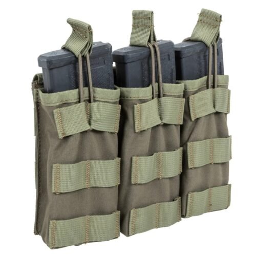 SATAC Open MOLLE Pouch for 3 Magazines M4 / AR15 - Green
