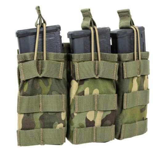 SATAC Open MOLLE Pouch for 3 Magazines M4 / AR15 - MC Tropic