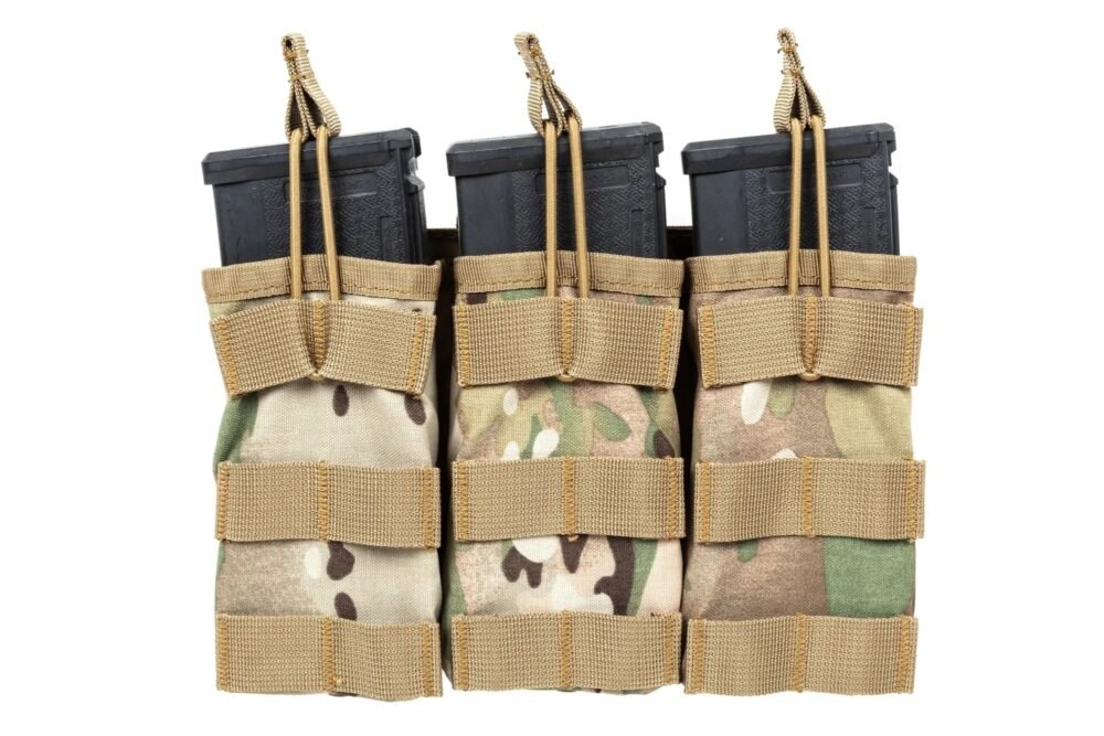 SATAC Open MOLLE Pouch for 3 Magazines M4 / AR15 - MC