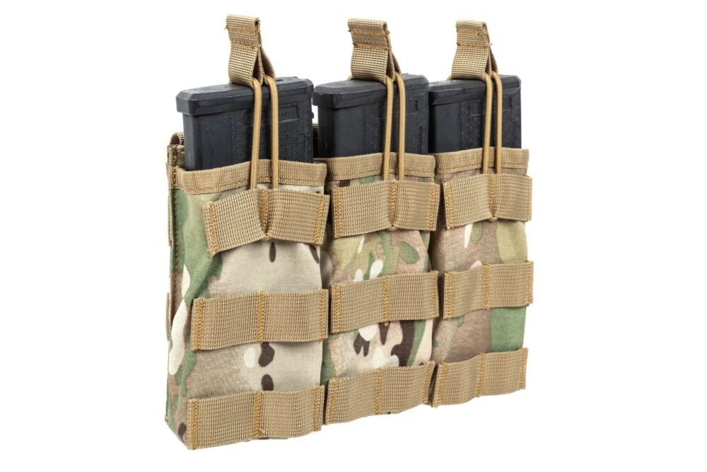 SATAC Open MOLLE Pouch for 3 Magazines M4 / AR15 - MC
