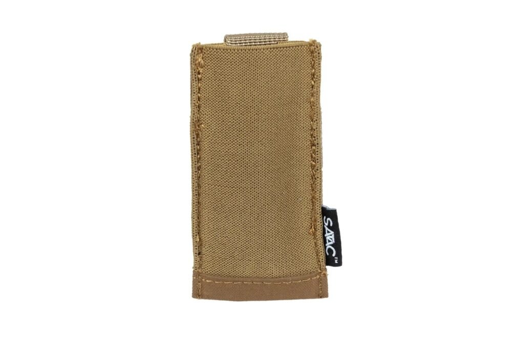 79200 SATAC Elastic MOLLE Pouch for Pistol Magazine - Tan