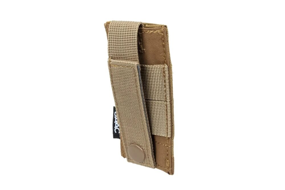 79201 SATAC Elastic MOLLE Pouch for Pistol Magazine - Tan