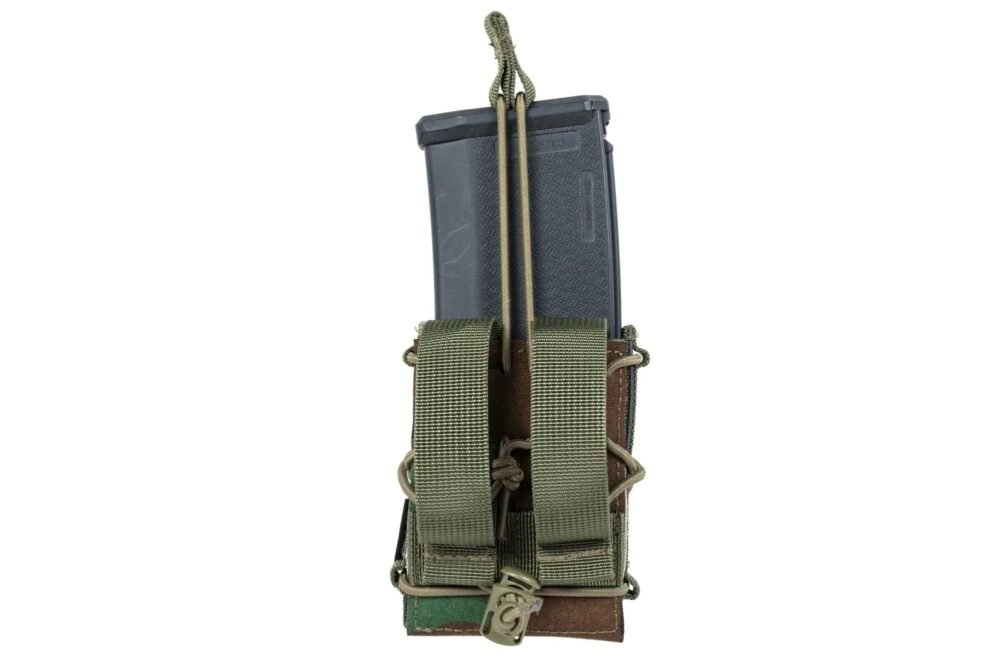 SATAC Open MOLLE Pouch for M4 / AK Magazine - Woodland
