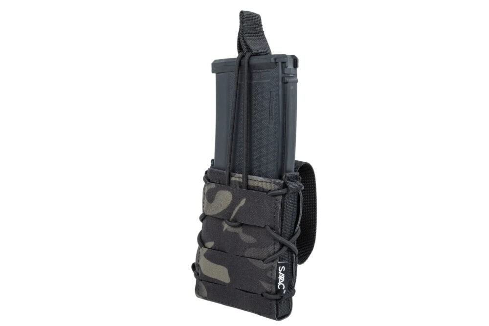 SATAC Open MOLLE Pouch for M4 / AK Magazine - MC Black