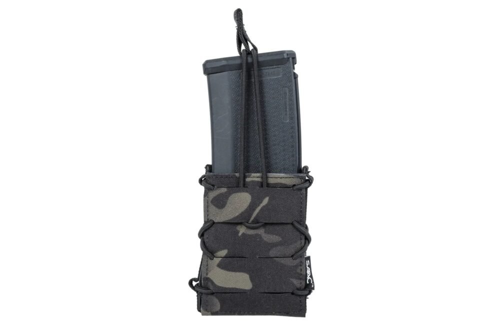 SATAC Open MOLLE Pouch for M4 / AK Magazine - MC Black