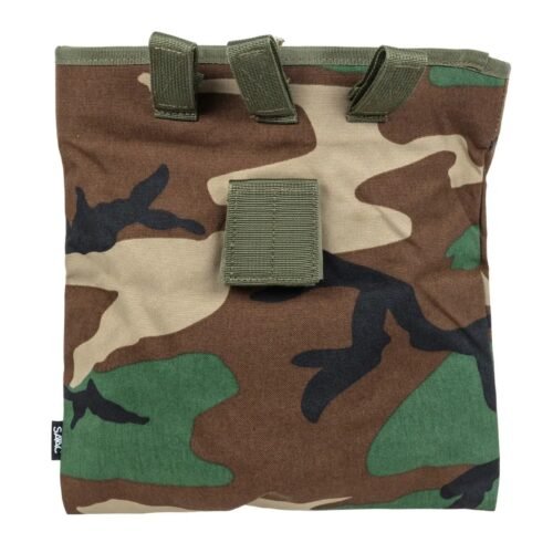 SATAC Magazine Dump Bag / Pouch - Woodland