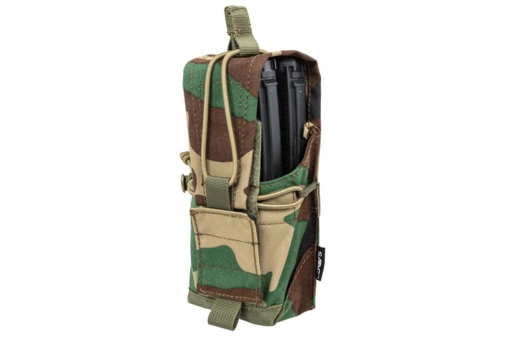 SATAC Universal MOLLE Pouch for 2 Rifle Magazines - Woodland