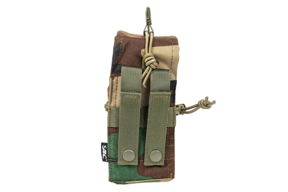SATAC Universal MOLLE Pouch for 2 Rifle Magazines - Woodland