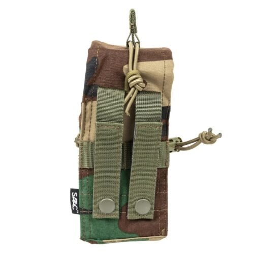 SATAC Universal MOLLE Pouch for 2 Rifle Magazines - Woodland