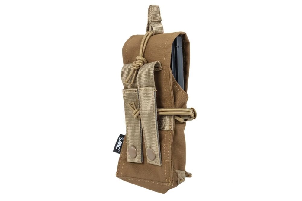 SATAC Universal MOLLE Pouch for 2 Rifle Magazines - Tan