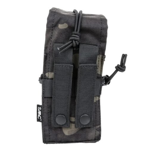 SATAC Universal MOLLE Pouch for 2 Rifle Magazines - MC Black