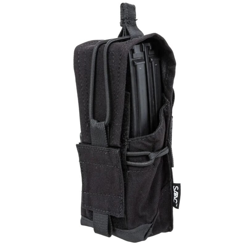 SATAC Universal MOLLE Pouch for 2 Rifle Magazines - Black