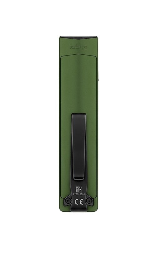OLIGHT ArkPro Class 3R CW Rechargeable Flashlight, 1500 lm - Green